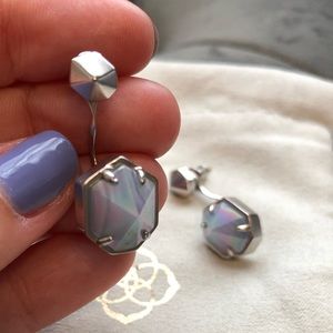 Kendra Scott Jordy Ear Jackets Blue